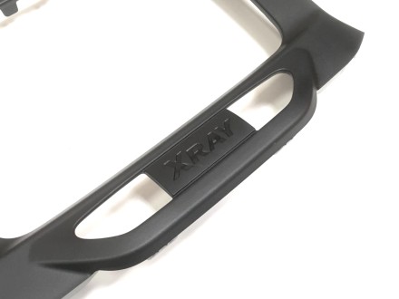 Рамка переходная 2din LADA X-Ray для оригинальной магнитолы, черный матовый