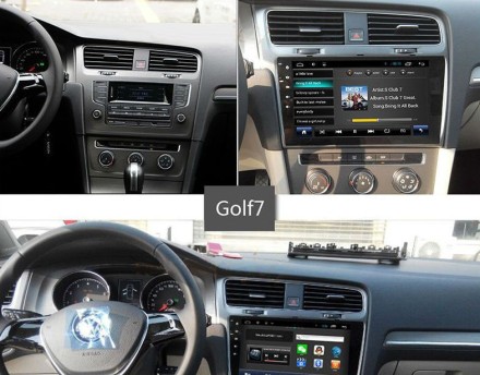 Магнитола на Андроид для Volkswagen Golf 7 (13+) COMPASS TSN-2K, 4G, DSP, CarPlay