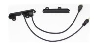 Рамка переходная 2din Toyota  Универсальная, вставки, черные + AUX и USB Рамка переходная 2din Toyota  Универсальная, вставки, черные + AUX и USB