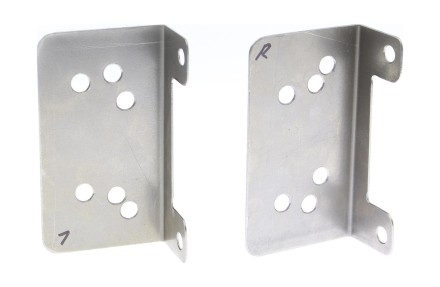 Комплект металлических креплений для магнитолы 2din УАЗ Патриот