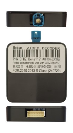 Комплект проводов для установки магнитолы в Mercedes-Benz S-class (W221) 2009 - 2013 (основной, CAN) RZC