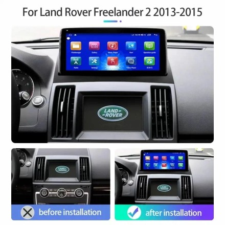 Штатная магнитола в стиле 10.25 дюймов FullHD для Land Rover Freelander 2 (2013-2015) Compass NH