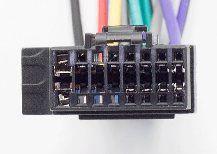 Штекер питания + ISO для магнитол Sony 