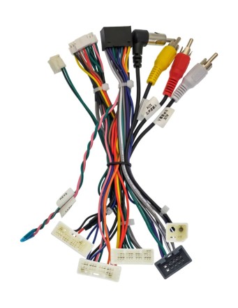 Комплект проводов для установки магнитолы в Toyota Avalon 2022+ (осн, ант, мультируль, CAN, CAM, AMP)