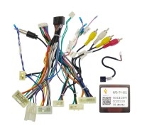 Комплект проводов для установки магнитолы в Toyota 2009 - 2021 (основной, CAN, AMP, CAM, 360) XP Комплект проводов для установки магнитолы в Toyota 2009 - 2021 (основной, CAN, AMP, CAM, 360) XP