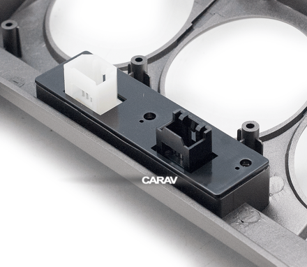 Рамка переходная в HONDA City 2008-2014; Ballade 2011-2014 (только для а/м без климат контроля / цвет серебристый) для дисплея 10 дюймов
