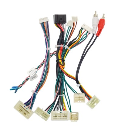 Комплект проводов для установки магнитолы в Toyota Prado 2002 - 2009 (правый руль, для авто с монитор.)