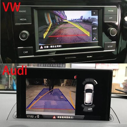 Видеокамера Audi, Volkswagen, Skoda, Lada Vesta 2015+ LED