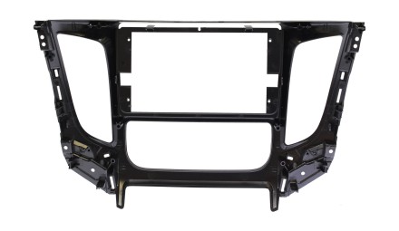 Рамка переходная Mitsubishi L200 (климат-контроль) Pajero Sport МКПП (16+) для дисплея 9 дюймов