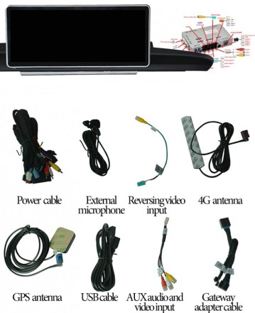 Монитор 10,25" FullHD для Audi A6 2011-2018 (С7) на Андроид 11 (8 Гб-128Гб) с SIM 4G взамен 3G MMI