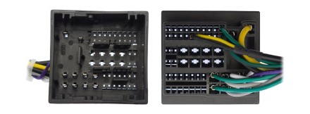 Комплект проводов для установки магнитолы в Peugeot 4008, 5008 2017+ (основной, USB, CAN)