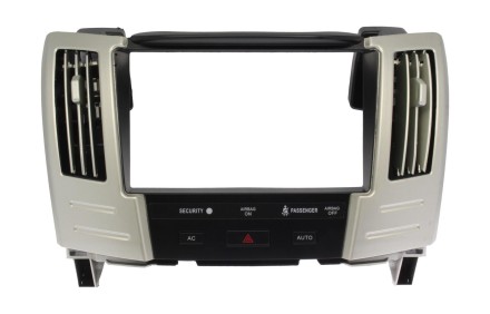 Рамка переходная в Toyota Harrier, Lexus RX (03-09) для дисплея 9 дюймов в верхнюю часть