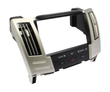 Рамка переходная в Toyota Harrier, Lexus RX (03-09) для дисплея 9 дюймов в верхнюю часть