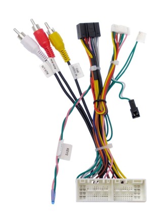 Комплект проводов для установки магнитолы в Hyundai Creta 2019 - 2021 (основ, ант, CAN, CAM, OBD)