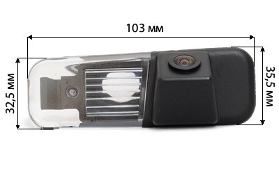 Видеокамера Kia Rio II (05-08), Rio III (09-16) седан