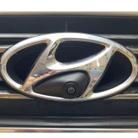 Видеокамера Фронтальная Hyundai в эмблему, большой размер Видеокамера Фронтальная Hyundai в эмблему, большой размер