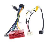 Комплект проводов для установки магнитолы в Mazda (основной, антенна, USB, CAM)