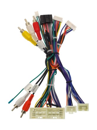 Комплект проводов для установки магнитолы в Hyundai, Kia 2009+ (основной, антенна, USB, CAN, AMP)
