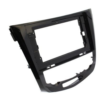 Рамка переходная в Nissan Qashqai, X-Trail 2014+ (в комплектации с климат контролем) для дисплея 10 дюймов