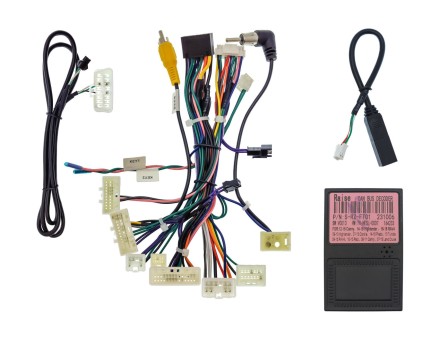 Комплект проводов для установки магнитолы в Toyota Rav4 2006 - 2019 (авто с климат контролем)