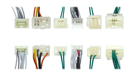 Комплект проводов для установки магнитолы в Toyota Harrier 03 - 13, RX 03 - 09 взамен верх. монит. тип 1