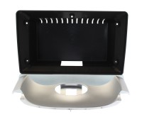 Рамка переходная в Peugeot 206 MFB (взамен БК) для дисплея 9 дюймов 