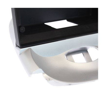 Рамка переходная в Peugeot 206 MFB (взамен БК) для дисплея 9 дюймов