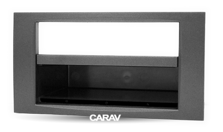 Рамка переходная для а/м FORD Focus II, C-Max  2005-11; S-Max, Fusion, Transit с карманом темн  серый