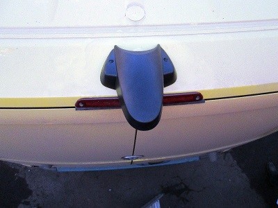 Видеокамера Mercedes-BENZ Sprinter, Volkswagen Grafter и др на крышу, Черная