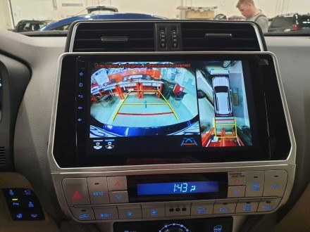 Головное устройство Toyota Land Cruiser Prado 150 (17+) 10 дюймов RedPower K71365