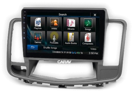 Рамка переходная NISSAN Teana (08-12) для дисплея 10 дюймов