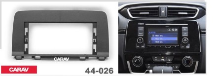 Рамка переходная в HONDA CR-V 2017+ для дисплея 12,3 дюймов