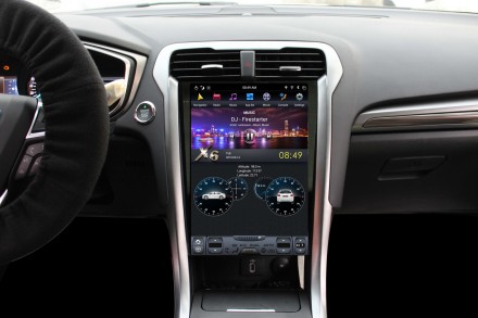 Головное устройство для Ford Mondeo 5 (2015+) Tesla-Style с поддержкой SYNC/CONVERSE 2