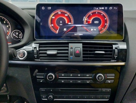 Монитор Android 12,3 дюймов для BMW X3/X4 (F25/F26) 2013-2016 NBT