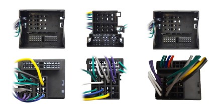 Комплект проводов для установки магнитолы в Mercedes-Benz B/C/E/M/R/Vito + W204 (3*осн, CAN OD) 