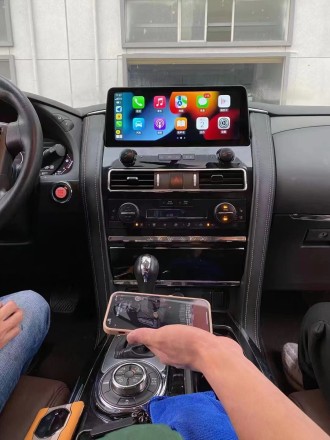 Головное устройство для Infiniti QX80 2013-2019, QX56 2010-2013, Nissan Patrol 2011-2017 для высоких комплектаций 12,6 дюймов