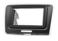 Рамка переходная 2din Skoda Superb (08-15) с отверстием под индикатор подушки безопасности