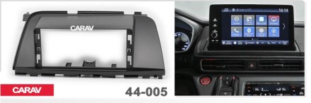 Рамка переходная в HONDA Odyssey 2020+ (только для а/м с рулем слева) для дисплея 12,3 дюймов