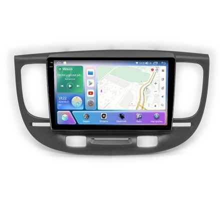 Магнитола на Андроид для KIA RIO 2005-2011 Compas S400 (Мощная версия)