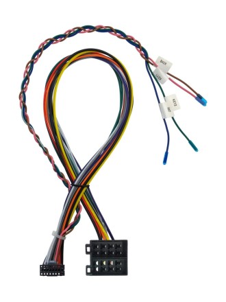 Комплект проводов для установки магнитолы в Лада Нива Тревел 2020+ / Шевроле Нива (для авто с камерой)