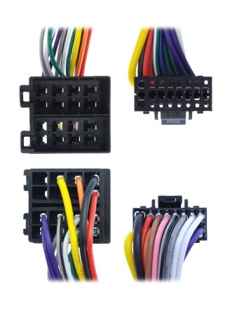 Комплект проводов для установки магнитолы в Лада Нива Тревел 2020+ / Шевроле Нива (для авто с камерой)