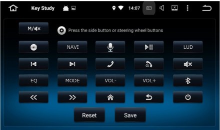 Кнопки-Подстаканник (Джойстик) черно-серебристый