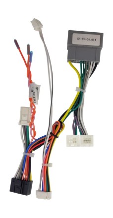 Комплект проводов для установки магнитолы в Chrysler, Dodge, Jeep 2004 - 2013 (основной, CAN, AMP)