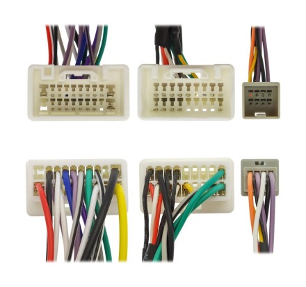 Комплект проводов для установки магнитолы в Mitsubishi Pajero Sport 2019+ (основной, CAN, 360) XP