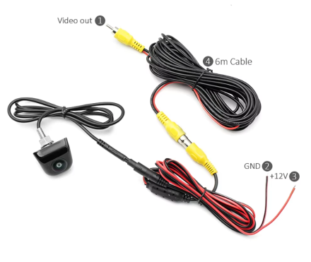 Видеокамера универсальная врезная 901B NTSC, горизонтальное крепление