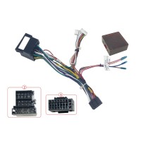 Комплект проводов для установки магнитолы в Opel Corsa D (4) 2007-2014 (основной, CAN) (необходимо добавить к комплекту наше устройство)