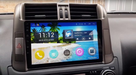 Магнитола на Андроид для Toyota Prado 150 (09-13) Compas S400 (Мощная версия)