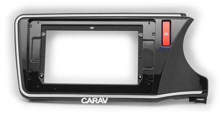 Рамка переходная в HONDA City, Ballade, Grace 2014-2020; Greiz 2015-2019 / только для а/м с рулем справа / без системы SRS для дисплея 10 дюймов