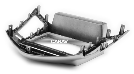 Рамка переходная в CHEVROLET Cruze (2009-2012) для дисплея 9 дюймов (серебро)