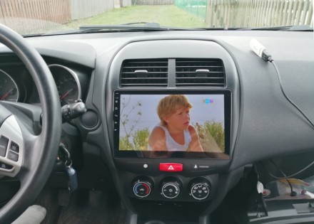 Магнитола на Андроид для Mitsubishi ASX (10-19), Peugeot 4008, Citroen C4 Aircross Winca S400 с 2K экраном SIM 4G